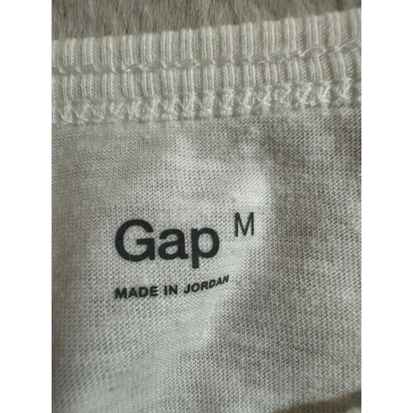 GAP Women’s T-shirt Tee New Blue & White Long Sleeve V Neck Size M Set Of 2 NWT - Picture 3 of 7